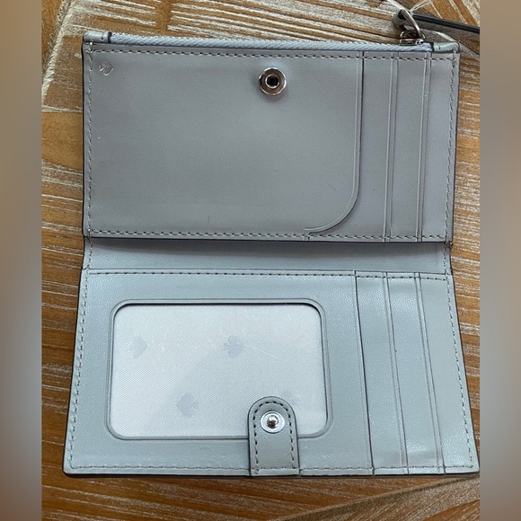 Kate Spade ID Wallet and bonus strap keychain - EUC - Picture 2 of 5